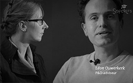 Leon Ouwekerk en Christina Helbig