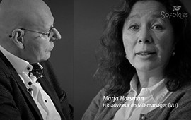 Henny van den Nieuwenhuizen en Marja Horsman
